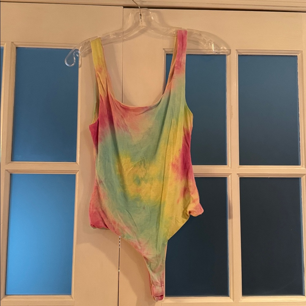 South Moon Under Pastel Tie-Dye Bodysuit